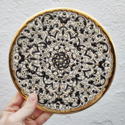 Plate "Arte" - 21 cm. -