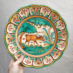 Plato "Castañuelas" - 34cm. -