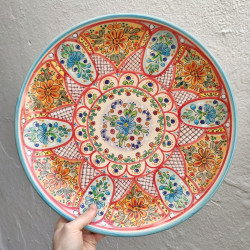 Plato "Cruz" - 42cm. -