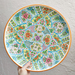 Plate "Cruz" - 42 cm. -