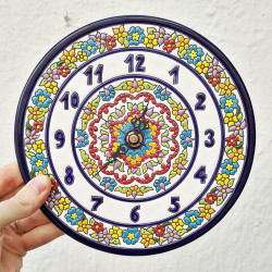Ceramic Clock - 22cm. -