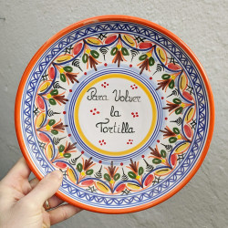 Plato "Tortilla" - 25cm. -