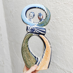 Pièce "Couple" - 34cm. -