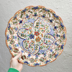 Plate "Cruz" - 40cm. -