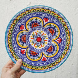Plato "Bezo" rizado - 28 cm. -