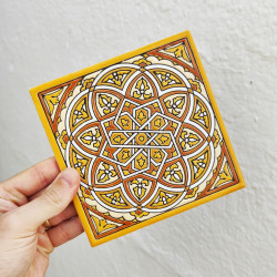 Ceramic tiles "15cm. (6")"...