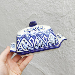 Butter ceramic dish 19 cm.