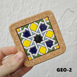 Set de six sous-verres -...