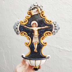 "Holy water" font-cross...