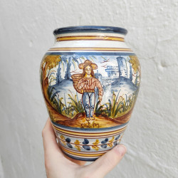 Jarrón de cerámica "Rama" -...