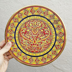 Plate "Arte" - 24 cm. -
