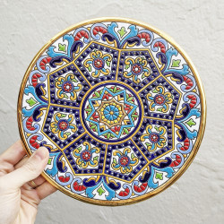 Plate "Arte" - 24 cm. -