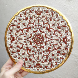 Plato "Arte" - 24 cm. -