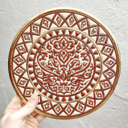 Plate "Arte" - 24 cm. -