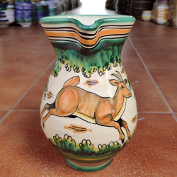 Cruche en céramique - 20 cm. -