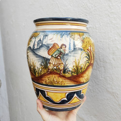 Ceramic vase "Rama" - 29 cm. -