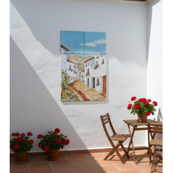 Peinture murale en...