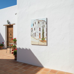 Peinture murale en...