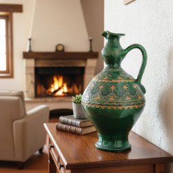 Pièce verte "Tito" - 53 cm. -