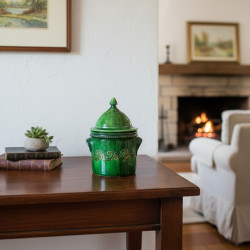 Pièce verte "Tito" - 29 cm. -