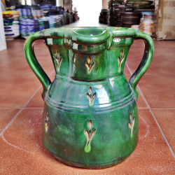 Pièce verte "Tito" - 21 cm. -