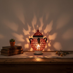 "Tito" openwork ceramic piece