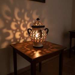 "Tito" openwork ceramic piece