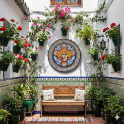 Ceramic plate "Robles" - 43...