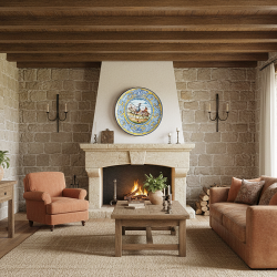 Ceramic plate "Quijote" -...