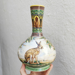 Vase en céramique  - 25 cm. -