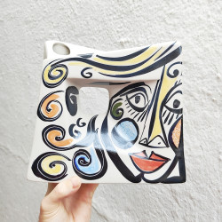 Pièce "Vase" - 21 cm. -