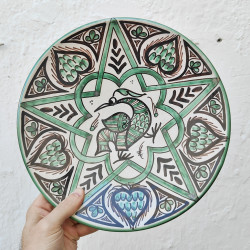 Plat en céramique "Punter"...