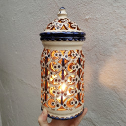 "Tito" openwork ceramic piece