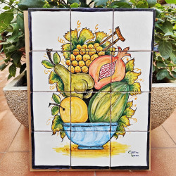 Mural de Azulejos "FRUTAS"