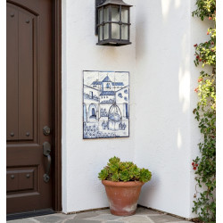 Ceramic Tile Mural "PATIO"