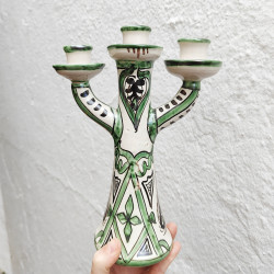 Candelabro de cerámica...