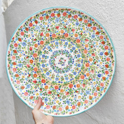 Plato grande "Cruz" - 50cm. -