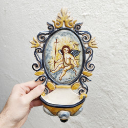 "Holy water" font-cross...