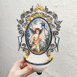 "Holy water" font-cross...