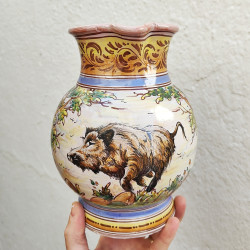 Ceramic jug - 20 cm. -