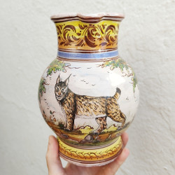 Jarra de cerámica - 20 cm. -