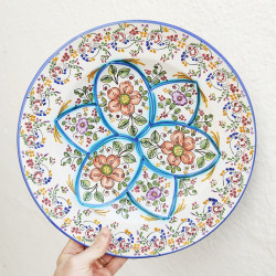 Plate "Cruz" - 34cm. -