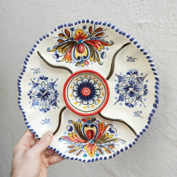 "Tapas" ceramic plate -...