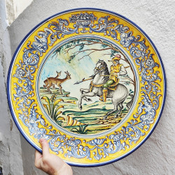 Plato Grande "Caballero" -...