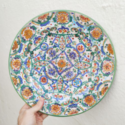 Plato "Cruz" - 34cm. -