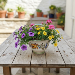 Ceramic basket "Toledo" -...