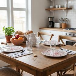 Lot de 2 plats en ceramique.