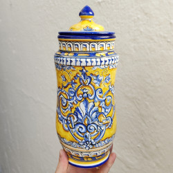 Ceramic "Albarelo" - 29cm. -