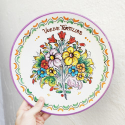 Plate "Tortilla" - 30cm. -