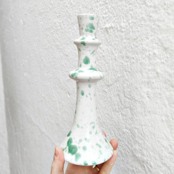 Candelabro de cerámica -...